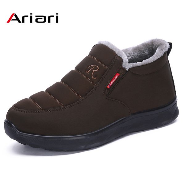 waterproof men boots man warm ankle snow boots slip on comfortable non-slip plus cotton soft casual footwear flat men's shoes, Black
waterproof men boots man warm ankle snow boots slip on comfortable non-slip plus cotton soft casual footwear flat men's shoes, Black