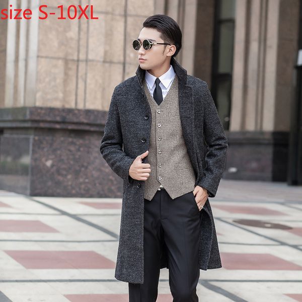new arrival obese fashion woolen overcoat men's outerwear plus size s m l 2xl 3xl 4xl 5xl 6xl 7xl 8xl 9xl 10xl, Black
new arrival obese fashion woolen overcoat men's outerwear plus size s m l 2xl 3xl 4xl 5xl 6xl 7xl 8xl 9xl 10xl, Black