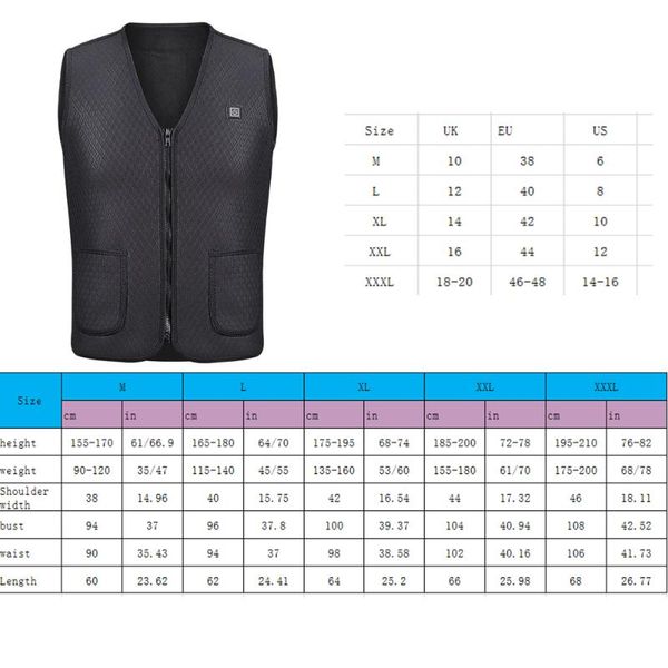 electric usb heated warm vest men women heating coat jacket clothing for winter motorcycle travelling skiing hiking vest
electric usb heated warm vest men women heating coat jacket clothing for winter motorcycle travelling skiing hiking vest