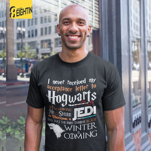 eightin t shirt never received my hogwarts letter and winter is coming short t-shirts 100% cotton tees plus size, White;black
eightin t shirt never received my hogwarts letter and winter is coming short t-shirts 100% cotton tees plus size, White;black