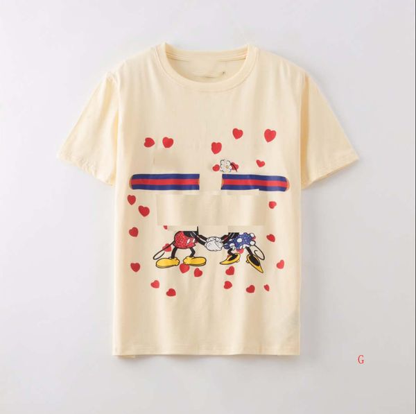 women designer t shirts gg brand tees striped letters printed short sleeves animal patterns style luxury girls t shirts lr200424, White
women designer t shirts gg brand tees striped letters printed short sleeves animal patterns style luxury girls t shirts lr200424, White