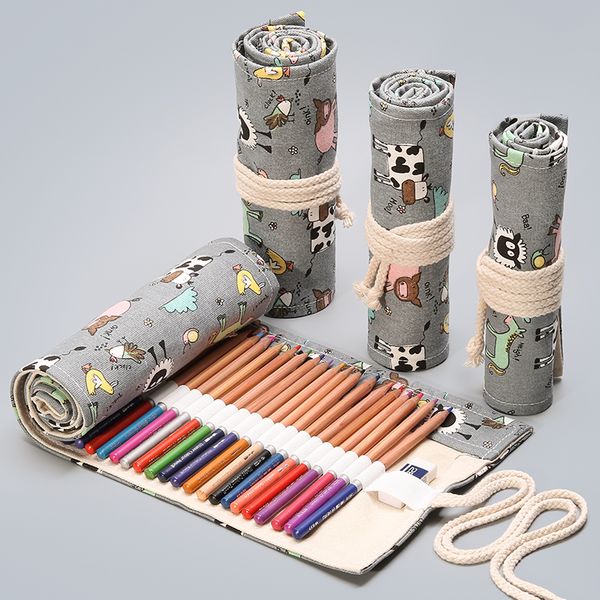 12/24/36/48/72 roll pencil case for girls pencil bag stationery pencilcase kawaii canvas school supplies box
12/24/36/48/72 roll pencil case for girls pencil bag stationery pencilcase kawaii canvas school supplies box