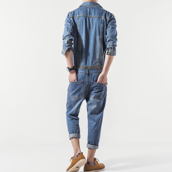 japan style vintage casual denim overalls men spring autumn slim jean jacket and pants 2 piece set detachable harajuku jumpsuit, Blue
japan style vintage casual denim overalls men spring autumn slim jean jacket and pants 2 piece set detachable harajuku jumpsuit, Blue