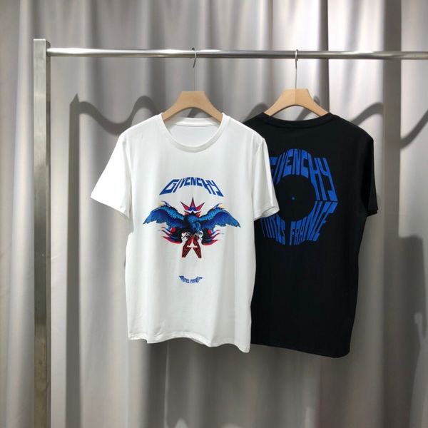 2020ss весной и летом новый высококачественный хлопок печати короткий рукав круглый шею панель t-shirt размер: -l-xl-xxl-xxxl цвет: черный, White;black 
2020ss весной и летом новый высококачественный хлопок печати короткий рукав круглый шею панель t-shirt размер: -l-xl-xxl-xxxl цвет: черный, White;black