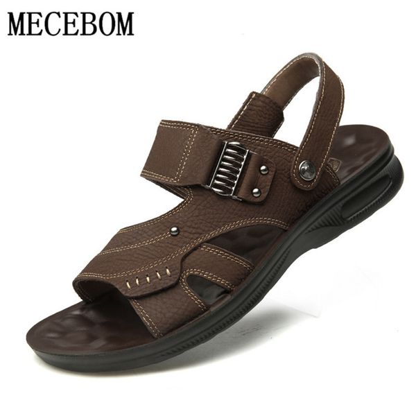 sandals summer sell well men's cowhide individual metal decoration leisure set foot beach slippers men, Black
sandals summer sell well men's cowhide individual metal decoration leisure set foot beach slippers men, Black