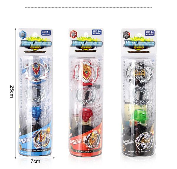 

blister pack beyblade burst kits with launcher bey blade battle spinning beyblades kids spinner attack burst toy for children gyro gifts