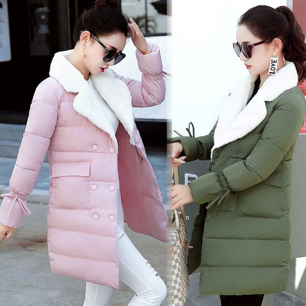 autumn and winter 2019 new women's clothes show thin medium length padded clothes women's slim and thickened down padded coat, Black
autumn and winter 2019 new women's clothes show thin medium length padded clothes women's slim and thickened down padded coat, Black