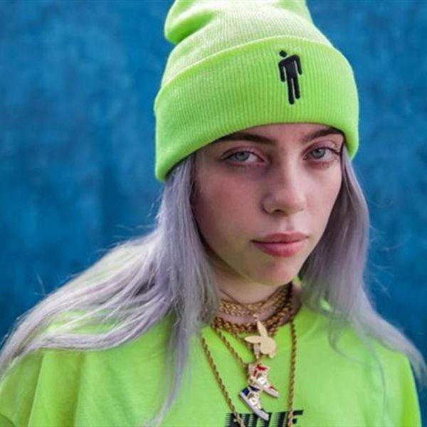 new billie eilish beanie 4 colors women daily winter hat plain hip-hop knitted hat girls warm blohsh beanie, Blue;gray
new billie eilish beanie 4 colors women daily winter hat plain hip-hop knitted hat girls warm blohsh beanie, Blue;gray