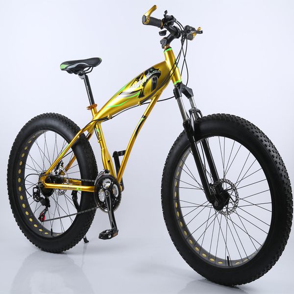 off-road folding racing mountain bike snowmobile variable speed shock absorption aluminum alloy frame 4.0 wide thick tire off-road vehicle m 
off-road folding racing mountain bike snowmobile variable speed shock absorption aluminum alloy frame 4.0 wide thick tire off-road vehicle m