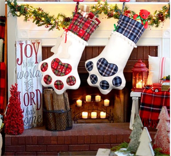 2018 plaid christmas gift bags pet dog cat stocking socks xmas tree ornaments christmas stockings new year gift holder
2018 plaid christmas gift bags pet dog cat stocking socks xmas tree ornaments christmas stockings new year gift holder