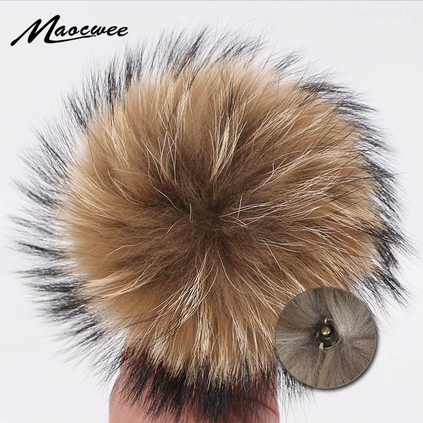 12-15cm nature fur animal hair ball hat button pom pom handmade diy really raccoon accessories wholesale hat pompon with buckle
12-15cm nature fur animal hair ball hat button pom pom handmade diy really raccoon accessories wholesale hat pompon with buckle