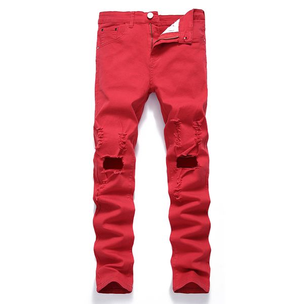 men's jeans stretch straight men knee holes faded distressed drop brand student plus size male hole, Blue
men's jeans stretch straight men knee holes faded distressed drop brand student plus size male hole, Blue