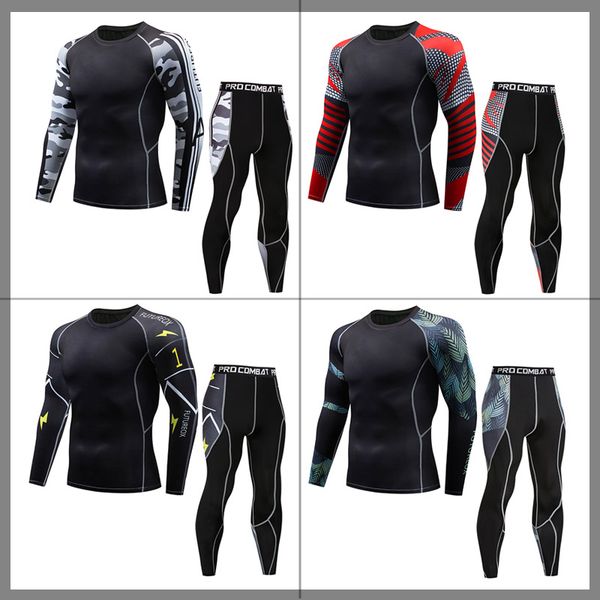 2019 men's compression set 3d printed long sleeves men's t-shirt running tights workout fitness leggings tracksuit, Gray
2019 men's compression set 3d printed long sleeves men's t-shirt running tights workout fitness leggings tracksuit, Gray
