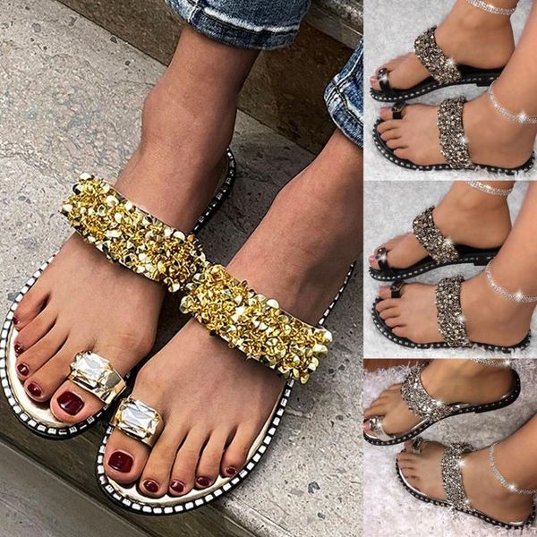 slippers summer womens open toe sandals slip-on rivet flip flop flats with beach shoes for women, Black
slippers summer womens open toe sandals slip-on rivet flip flop flats with beach shoes for women, Black