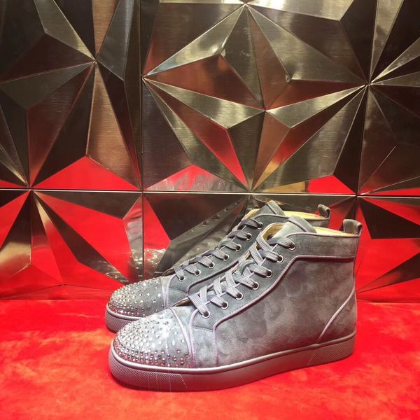 wine-red,grey,black suede leather orlato degra strass mens flat high red bottom sneakers shoes elegant outdoor trainers with box
wine-red,grey,black suede leather orlato degra strass mens flat high red bottom sneakers shoes elegant outdoor trainers with box