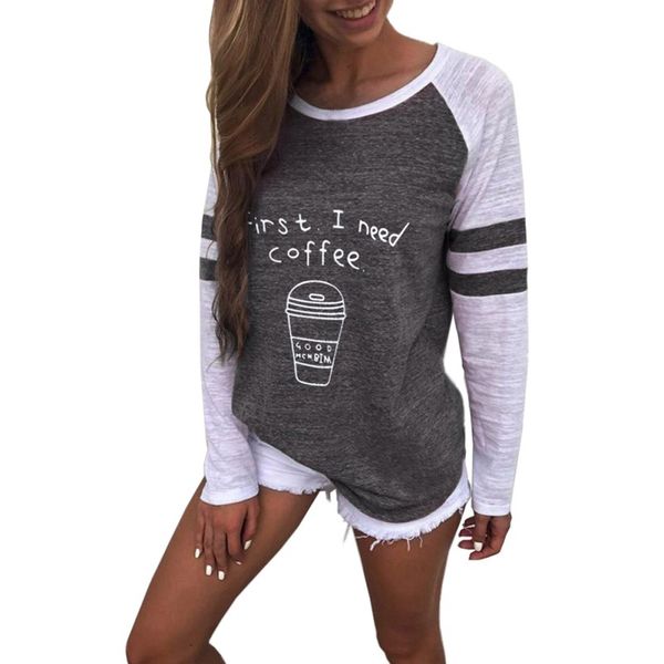 women striped patchwork letter printed t shirt casual cotton o neck long sleeve t shirt female tee p4 nn2, White
women striped patchwork letter printed t shirt casual cotton o neck long sleeve t shirt female tee p4 nn2, White