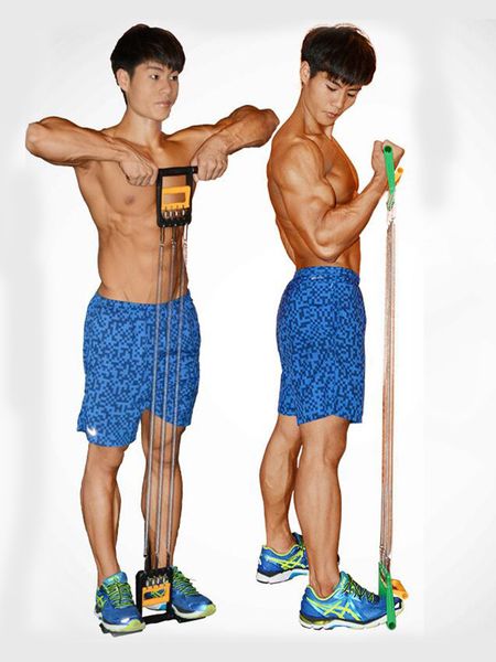 spring chest expander tension spring men's multi-functional exercise arm muscle breast muscle training home fitness equipment
spring chest expander tension spring men's multi-functional exercise arm muscle breast muscle training home fitness equipment