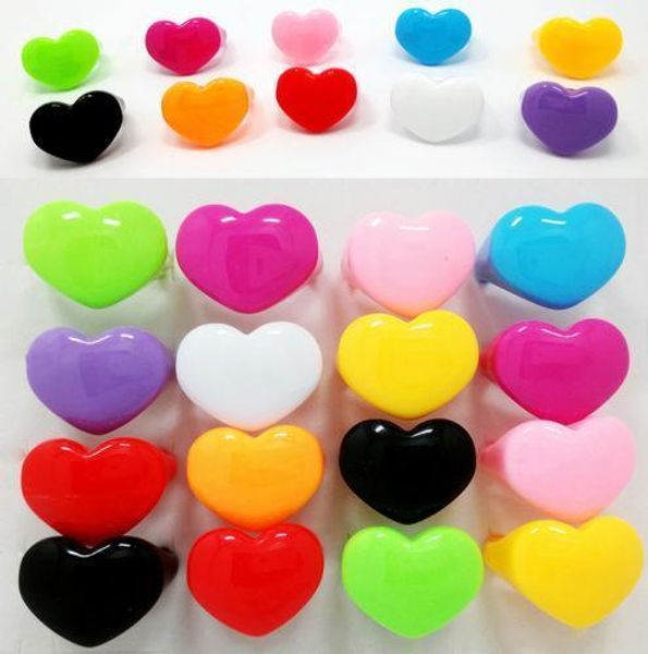 2017 new wholesale 100pcs lots multi heart candy color fashion jewelry resin lucite chunky womens rings, Silver
2017 new wholesale 100pcs lots multi heart candy color fashion jewelry resin lucite chunky womens rings, Silver