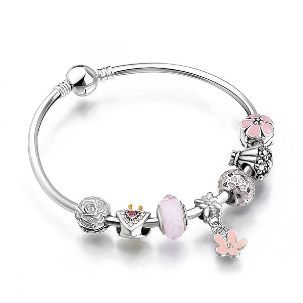 silver beads pandora bracelets & bangles charm bracelets for women european & american luxury jewelry gift, Golden;silver
silver beads pandora bracelets & bangles charm bracelets for women european & american luxury jewelry gift, Golden;silver