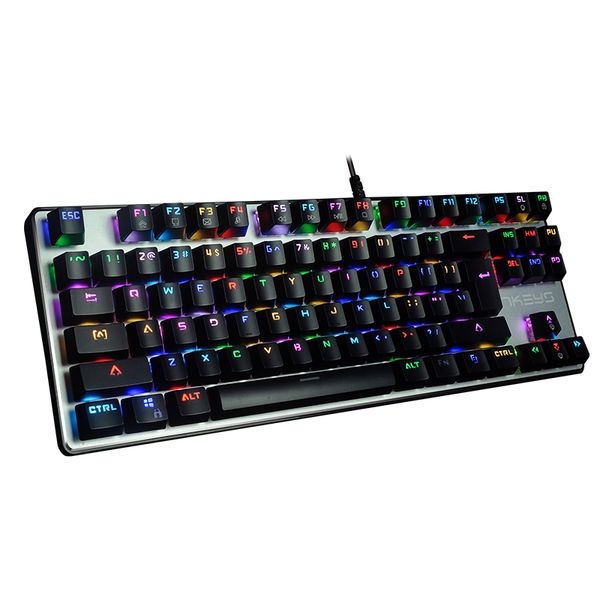 Игровая механическая клавиатура 87 клавиш реальный RGB синий переключатель портативный проводной USB профессиональная клавиатура LED подсветкой для LoL PC Gamer
Игровая механическая клавиатура 87 клавиш реальный RGB синий переключатель портативный проводной USB профессиональная клавиатура LED подсветкой для LoL PC Gamer