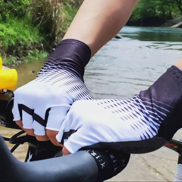 outdoor protect mtb bike gloves washable breathable nylon half finger racing bicycle gloves, Black
outdoor protect mtb bike gloves washable breathable nylon half finger racing bicycle gloves, Black