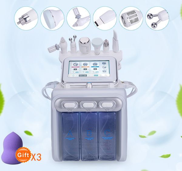 6 in 1 dermabrasion peel biolifting rf facial care beauty machine hydro water microdermabrasion spa machine with cold hammer oxygen spray, Black;white
6 in 1 dermabrasion peel biolifting rf facial care beauty machine hydro water microdermabrasion spa machine with cold hammer oxygen spray, Black;white