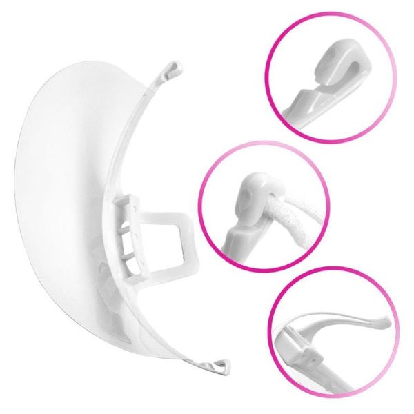 10x plastic mascarillas transparent permanent anti-fog kit face maskswashable and reusable with filter dustproof respirator, Black
10x plastic mascarillas transparent permanent anti-fog kit face maskswashable and reusable with filter dustproof respirator, Black