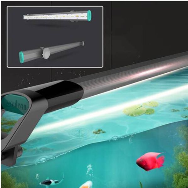 220v aquarium led fish tank extendable brackets fish tank light clip light 56cm 
220v aquarium led fish tank extendable brackets fish tank light clip light 56cm