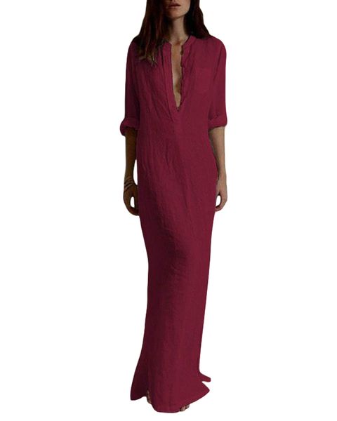 4xl 5xl plus size dress women retro long maxi dress elegant lady long sleeve stand collar split 2019 autumn fashion shirt, Black;gray
4xl 5xl plus size dress women retro long maxi dress elegant lady long sleeve stand collar split 2019 autumn fashion shirt, Black;gray