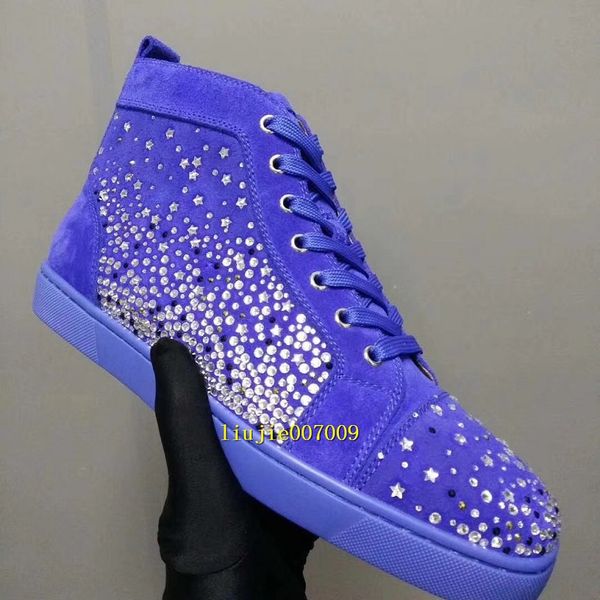2020 casual shoe man woman sneaker fashion crystal rhinestone red blue sole wedding sneaker designer shoes drop shipping, Black
2020 casual shoe man woman sneaker fashion crystal rhinestone red blue sole wedding sneaker designer shoes drop shipping, Black