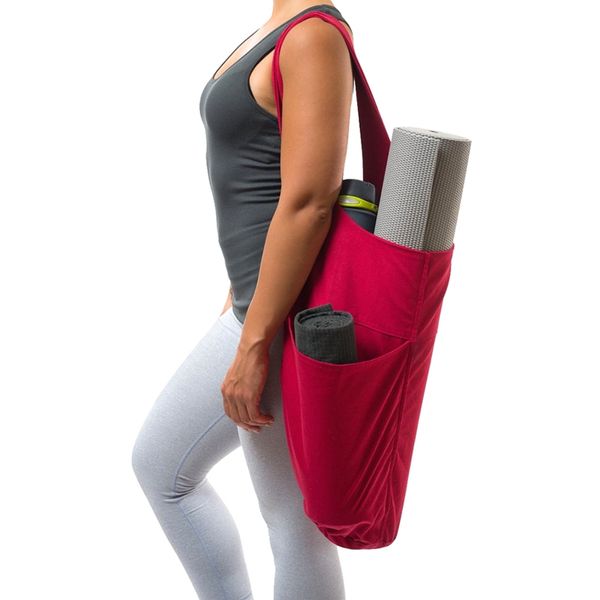 professional yoga single shoulder bag, cotton canvas mat water bottle storage carrier bags fitness gym yoga pouch sportswear
professional yoga single shoulder bag, cotton canvas mat water bottle storage carrier bags fitness gym yoga pouch sportswear