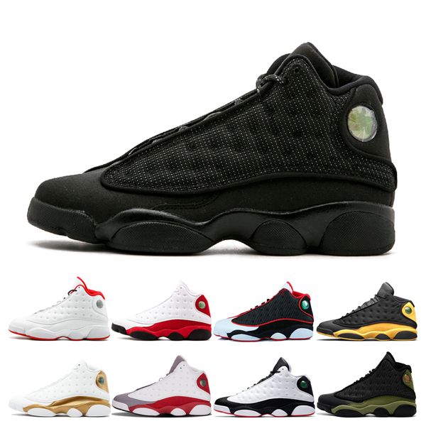 13 13s Black Cat Mens Basketball Shoes designer black red white Chicago DMP Grey Toe Chicago Melo Class of 2003 Men Athletics Sneakers
13 13s Black Cat Mens Basketball Shoes designer black red white Chicago DMP Grey Toe Chicago Melo Class of 2003 Men Athletics Sneakers
