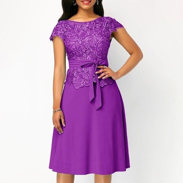 lace patchwork summer dress with belt women elegant vintage wedding party vestidos casual short sleeve office ladies work dress, Black;gray
lace patchwork summer dress with belt women elegant vintage wedding party vestidos casual short sleeve office ladies work dress, Black;gray