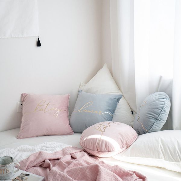 nordic ins super soft thick velvet gilded round sofa pillow office sofa bed home decorative cushion children round back cushion
nordic ins super soft thick velvet gilded round sofa pillow office sofa bed home decorative cushion children round back cushion