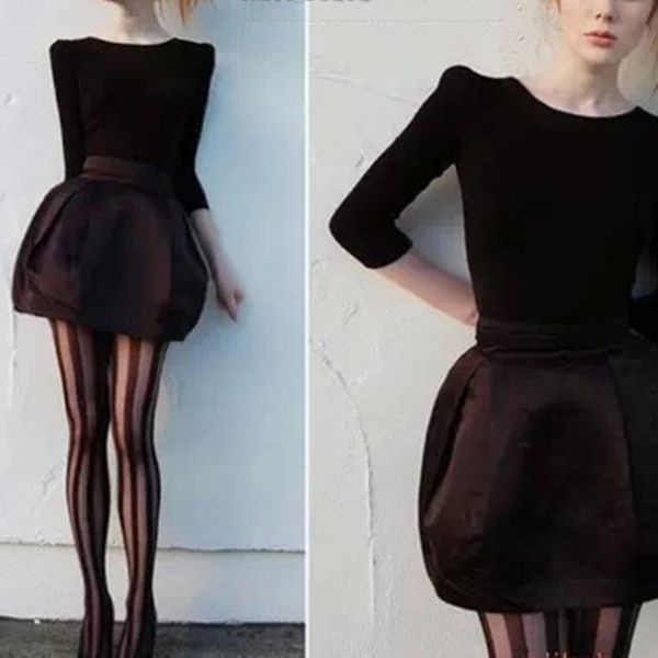 spring summer 1 pair pantyhose women pantyhose tights black bandage stripe ultra thin slim stretch tights stockings, Black;white
spring summer 1 pair pantyhose women pantyhose tights black bandage stripe ultra thin slim stretch tights stockings, Black;white