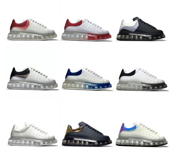designer men women casual shoes sneaker fashion smart platform trainers crystal bottom leather trendy shoes chaussures pour hommes, Black
designer men women casual shoes sneaker fashion smart platform trainers crystal bottom leather trendy shoes chaussures pour hommes, Black