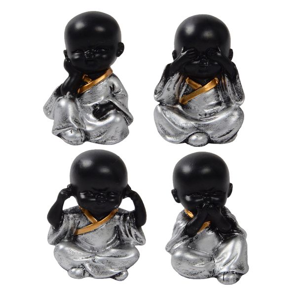 4x baby buddhas resin crafts ornament little monks figurine automotive cute monk car interior display decoration car
4x baby buddhas resin crafts ornament little monks figurine automotive cute monk car interior display decoration car