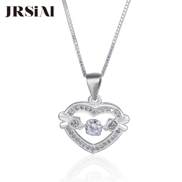 jrsial heart shape silver pendant 925 sterling silver fine jewelry zircon pendant for woman fashion necklace jewelry
jrsial heart shape silver pendant 925 sterling silver fine jewelry zircon pendant for woman fashion necklace jewelry