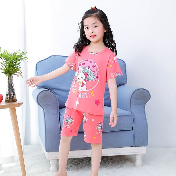 new children's day gift 2020 summer cartoon kids short sleeve boys pajamas set sweet girls sleepwear casual children pijamas set, Blue;red
new children's day gift 2020 summer cartoon kids short sleeve boys pajamas set sweet girls sleepwear casual children pijamas set, Blue;red