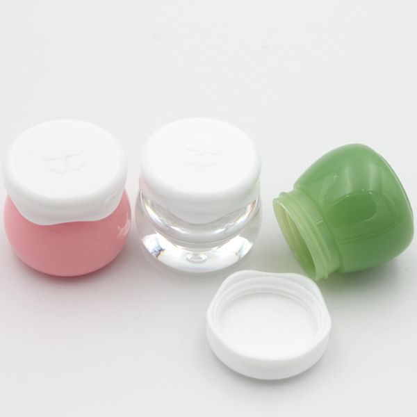 cosmetic small mini jar bottle 10g pink green plastic containers for cosmetics package makeup empty cream jars
cosmetic small mini jar bottle 10g pink green plastic containers for cosmetics package makeup empty cream jars