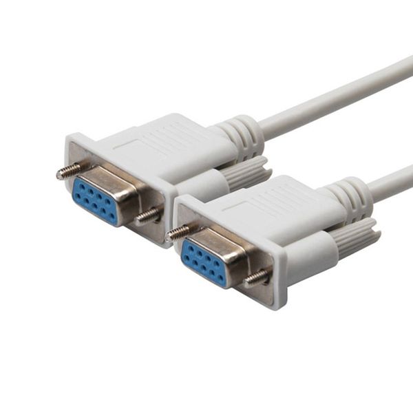 DB9F к DB9F 9 Pin Female на Женский DB9 разъем Последовательный модемный кабель RS232 в RS232 Кабе
DB9F к DB9F 9 Pin Female на Женский DB9 разъем Последовательный модемный кабель RS232 в RS232 Кабе