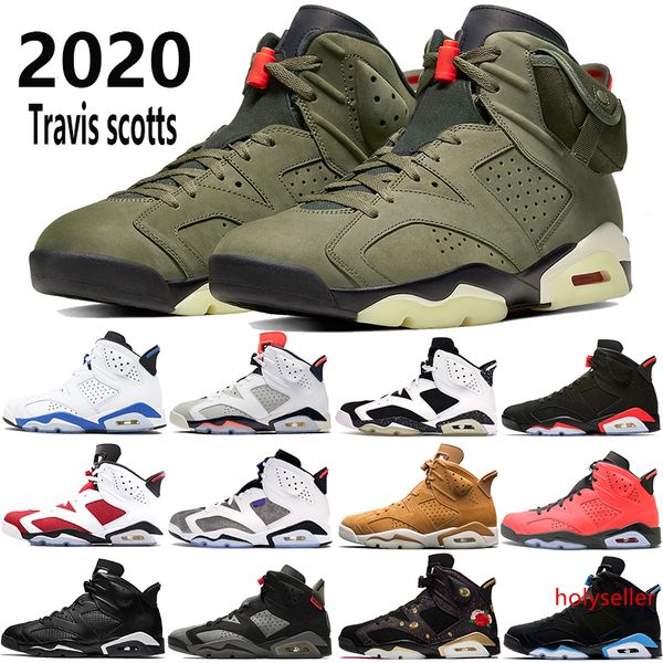 2020 men travis scotts black infrared 6 6s basketball shoes mens psg cny oreo tinker unc black cat designer trainers sneakers us 7-13
2020 men travis scotts black infrared 6 6s basketball shoes mens psg cny oreo tinker unc black cat designer trainers sneakers us 7-13