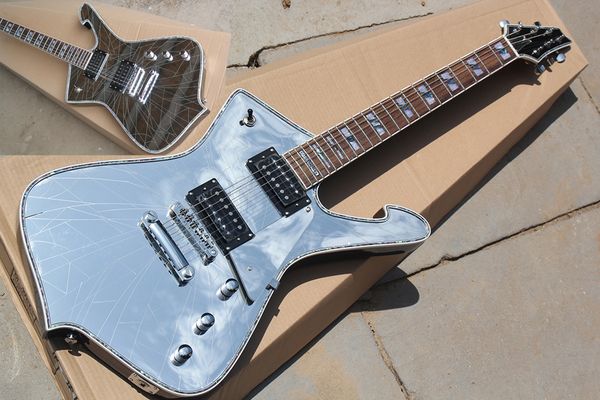factory custom unusual shape electric guitar with mirror venner,chrome hardware,rosewood fretboard,can be customized
factory custom unusual shape electric guitar with mirror venner,chrome hardware,rosewood fretboard,can be customized