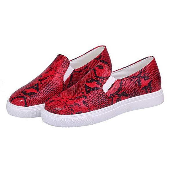 round toe moccasins snake print ladies women loafers streetwear pu leather shallow spring summer casual flat shoes sneakers, Black
round toe moccasins snake print ladies women loafers streetwear pu leather shallow spring summer casual flat shoes sneakers, Black
