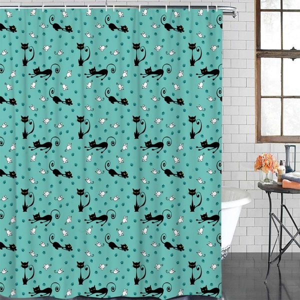 eco-friendly shower curtain cartoon black cat mouse printed shower curtain bathroom decor waterproof fabric bath
eco-friendly shower curtain cartoon black cat mouse printed shower curtain bathroom decor waterproof fabric bath