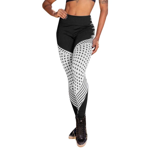 new arrival star print2019 leggings sports gym running women's fashion workout leggings fitness length pants, Black
new arrival star print2019 leggings sports gym running women's fashion workout leggings fitness length pants, Black