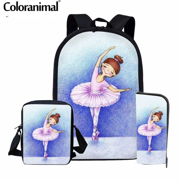 coloranimal kids ballet shoe print school bag teenager girl backpack dancer set shoulder bagpack for kids child bookbag satchel
coloranimal kids ballet shoe print school bag teenager girl backpack dancer set shoulder bagpack for kids child bookbag satchel