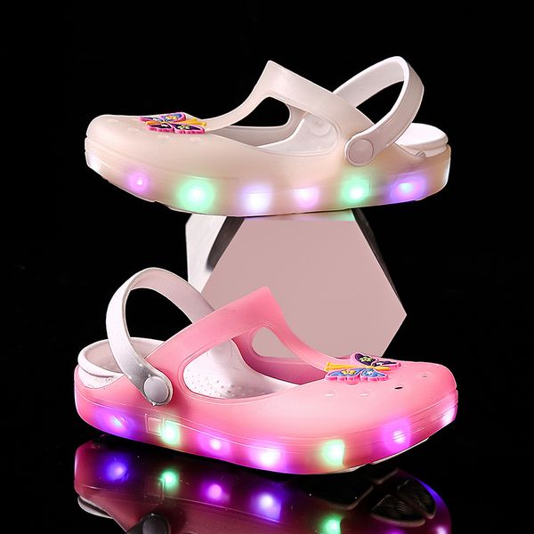 summer kids luminous sandals girls butterfly casual light shoes children baby comfortable garden shoes soft kids beach sandalias, Black;red
summer kids luminous sandals girls butterfly casual light shoes children baby comfortable garden shoes soft kids beach sandalias, Black;red