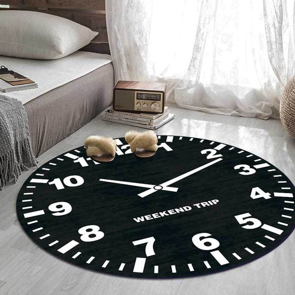 modern creative clock pattern round carpet chair floor mat soft carpets for living room anti-slip rug bedroom decor carpet
modern creative clock pattern round carpet chair floor mat soft carpets for living room anti-slip rug bedroom decor carpet
