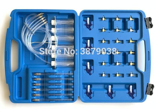 дизель common rail injector flow meter с 24 переходники топливопровода тест тестер / диагностика инструмента набор 6 форсунок проходят вмест
дизель common rail injector flow meter с 24 переходники топливопровода тест тестер / диагностика инструмента набор 6 форсунок проходят вмест